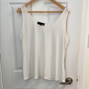 Laura White Tank Top
